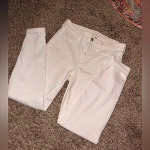 skinney jean white american eagle regular fit